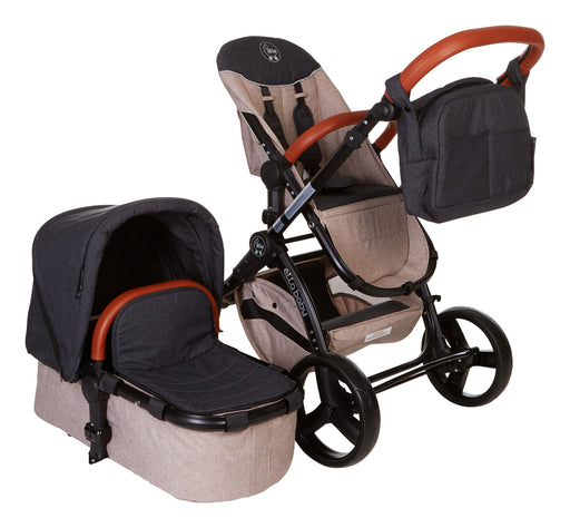 Charcoal Denim Deluxe Stroller System - Limited Edition