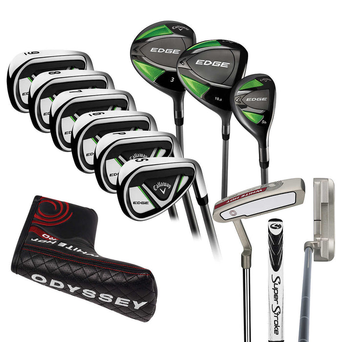 Callaway Edge 10-piece Men's Graphite Golf Club Set, Right Handed