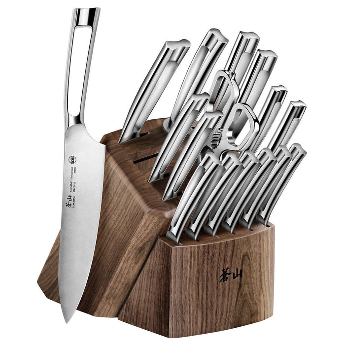 Cangshan N1 Series German Forged Steel 17-piece Knife Block Set