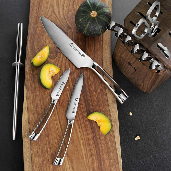 Cangshan N1 Series German Forged Steel 17-piece Knife Block Set