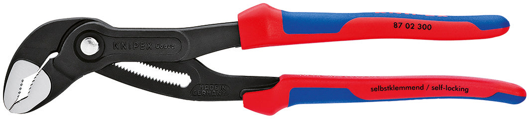 KNIPEX Tools 87 02 300, 12-Inch Cobra Pliers with Comfort Grip Handles