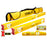 Stabila 48410 Heavy Duty Aluminum Rectangle R-Beam 3 Level Set w/ Case