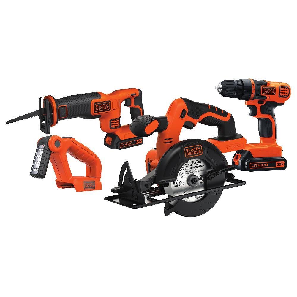 Black & Decker 20 Volt Li-Ion Cordless Drill