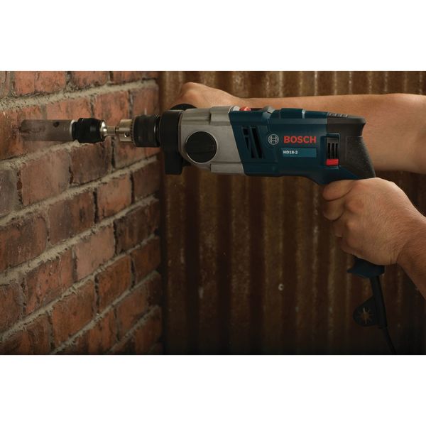 Bosch HD18-2 Hammer Drill,1/2",8.5A,0 to 51,000bpm