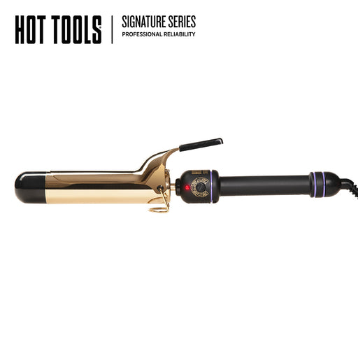 Hot Tools Signature Series Gold Curling Iron/Wand, 1.5"