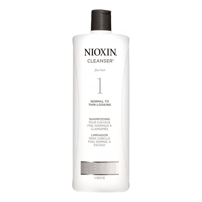 Nioxin System 1 Cleanser Shampoo 1 Liter/33.8Oz