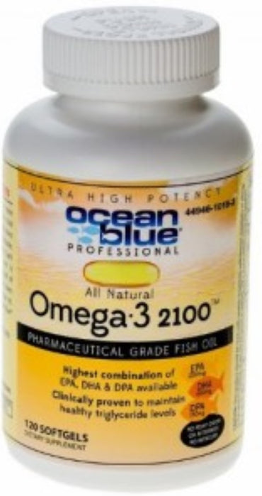 Oceanblue Professional Omega-3 Softgels, 2100 Mg, 120 Ct