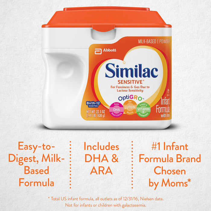 Similac sensitive 22.5 best sale oz