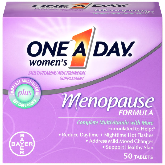 One A Day Women's Menopause Formula Multivitamin Supplement, 50 Count