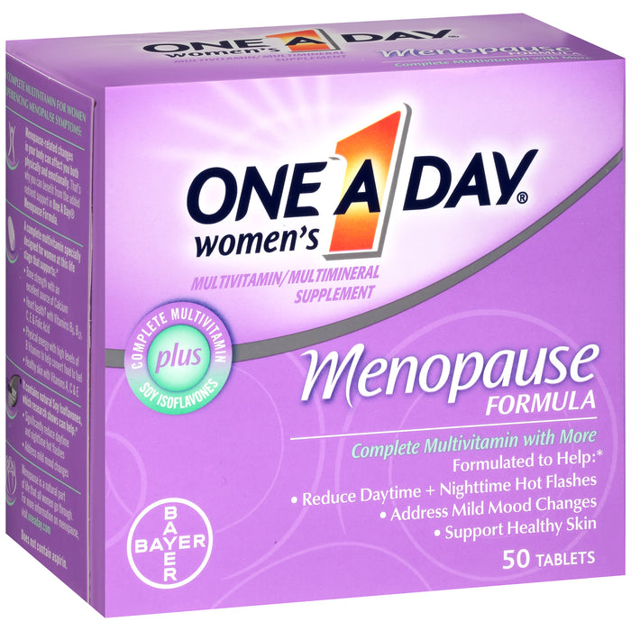 One A Day Women's Menopause Formula Multivitamin Supplement, 50 Count