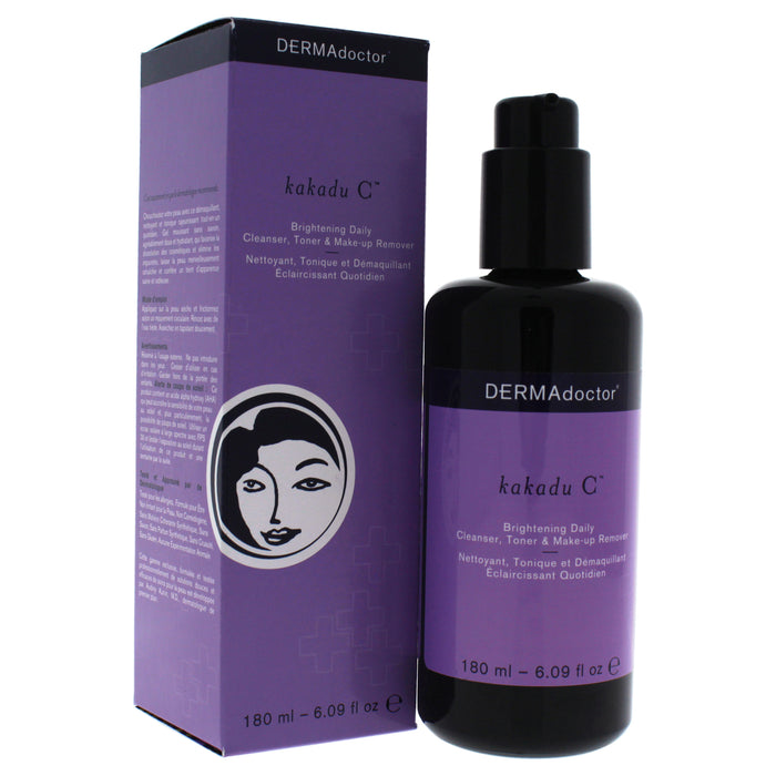 Kakadu C Brightening Daily by DERMAdoctor for Women - 6.09 oz Cleanser