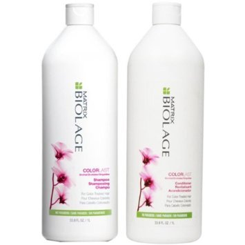 Biolage COLORLAST Shampoo and Conditioner Liter Duo (33.8 oz each)