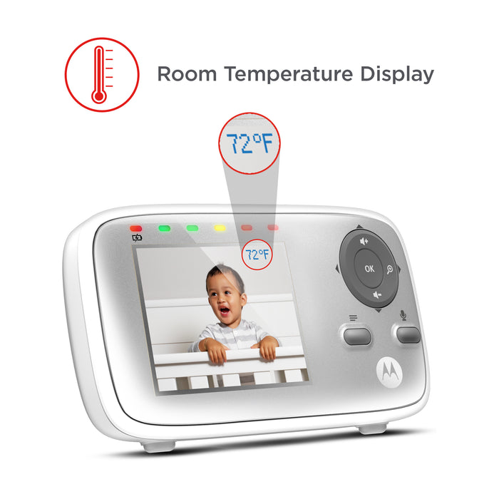 Motorola MB483-2, Video Baby Monitor, 2 Cameras