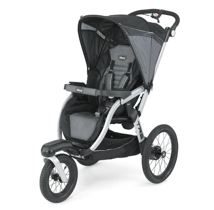 chicco stroller fit2 Chicco TRE KeyFit Fit2 Compatible Lightweight Infant Jogging Stroller, Titan