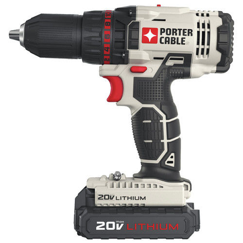 PORTER CABLE 20-Volt Max Lithium-Ion Cordless 1/2-Inch Drill And Impact Driver Combo Kit, PCCK604L2