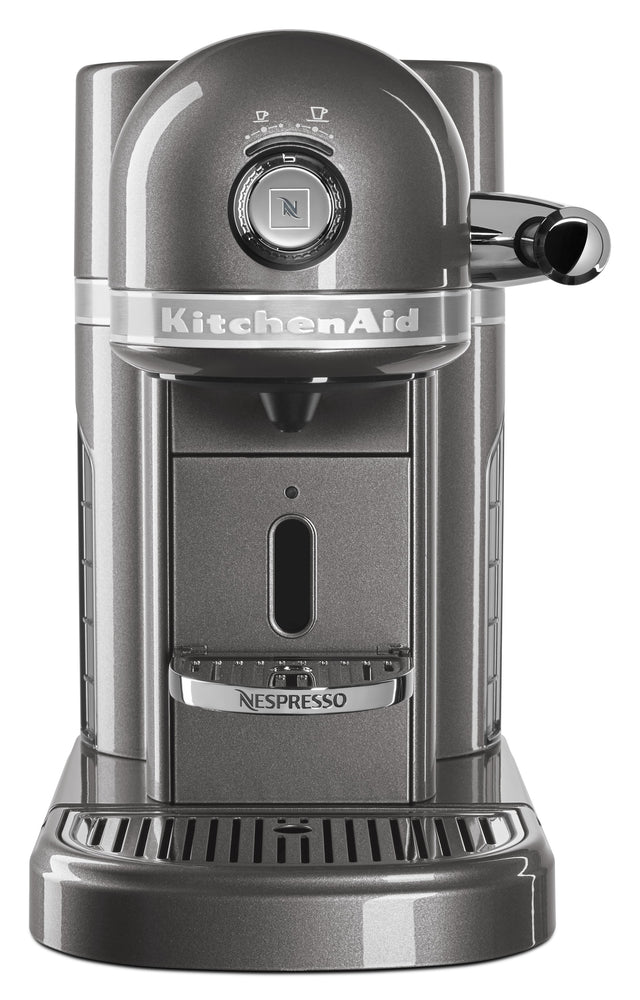 Nespresso Espresso Maker by KitchenAid with Milk Frother (KES0504MS) —