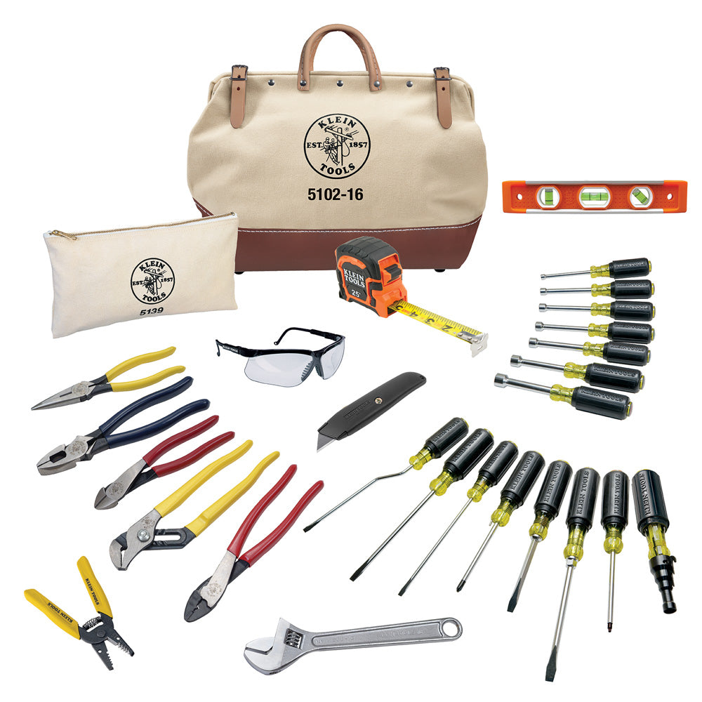 Klein Tools 80028 28 Piece Electrician Tool Set