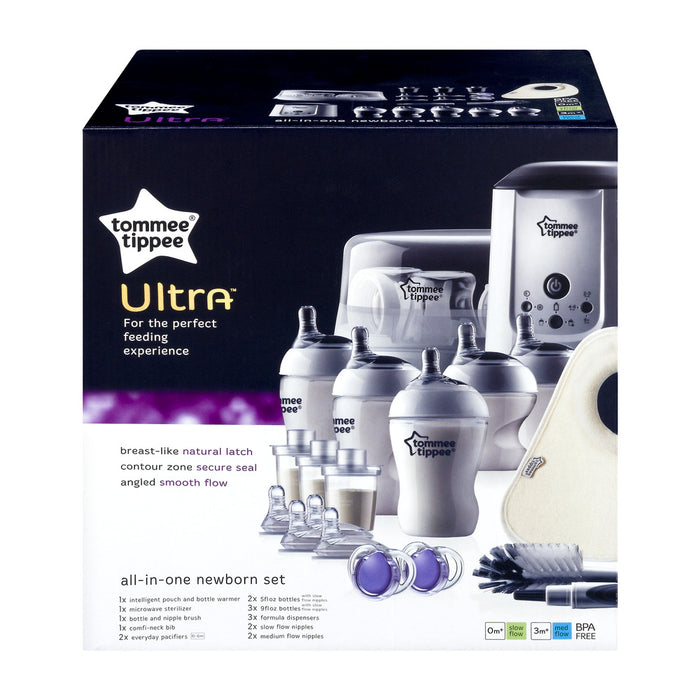 Tommee Tippee Ultra All-In-One Newborn Set - 3m+, 18.0 PIECE(S)