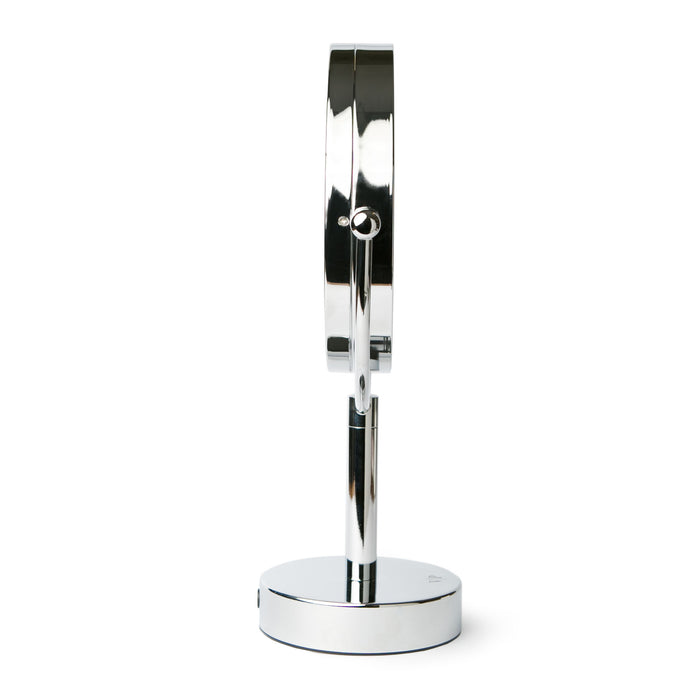 Vanity Planet Gleam Dual-Sided 1X/7X Magnifying Mirror with 3 LED Light Settings