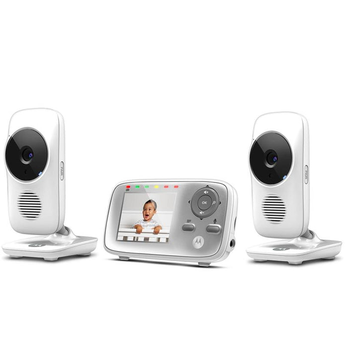 Motorola MB483-2, Video Baby Monitor, 2 Cameras