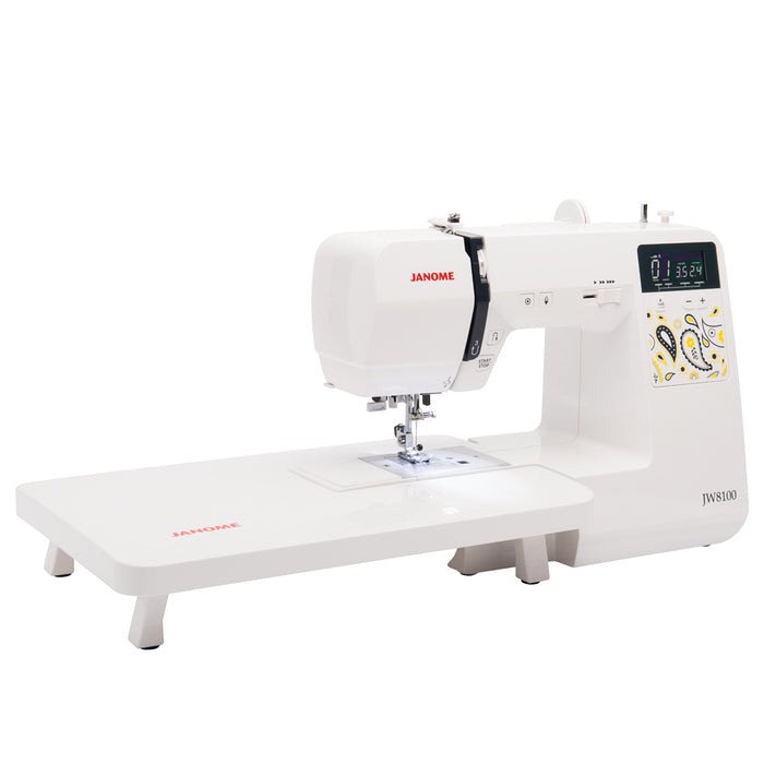 Janome Router 3100 Janome JW8100 Fully-Featured Computerized Sewing Machine with 100 Stit ...