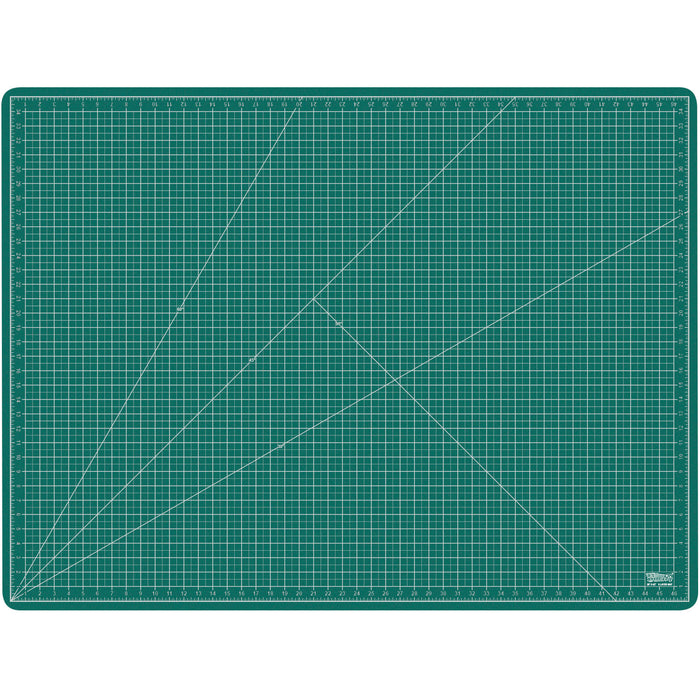 36" x 48" GREEN/BLACK Self Healing 5-Ply Double Sided Durable PVC Cutting Mat
