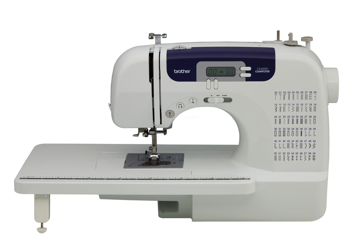 Brother CS6000i Feature-Rich Computerized Sewing Machine With 60 Built-In Stitches