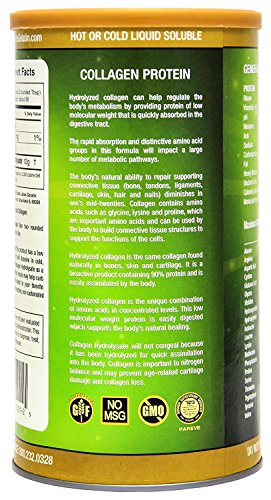 Great Lakes Gelatin, Pasture-Raised Grass-Fed, Collagen Hydrolysate, Collagen Peptides, Non GMO, 16 oz, 2-Pack