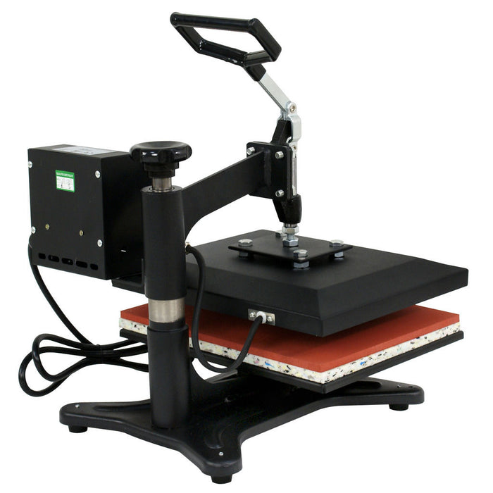 Zeny 12"x10" Swing Away Clamshell Teflon Heating Plate Heat Press Machine Digital Transfer Sublimation