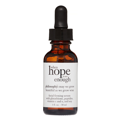 Philosophy When Hope is Not Enough Facial Firming Serum, 1 Oz