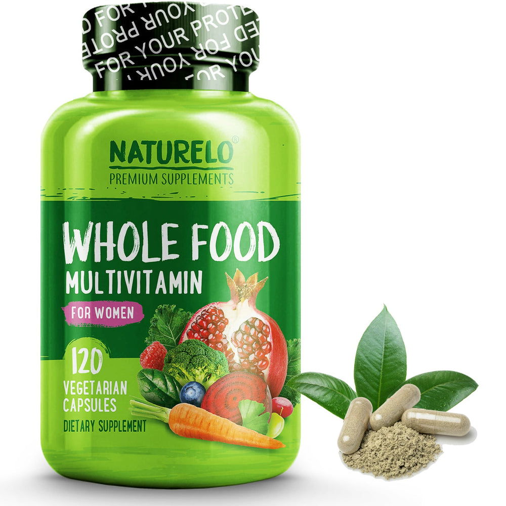 Whole Food Multivitamin for Women - Vegan/Vegetarian - 120 Capsules