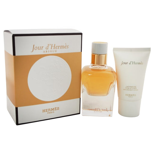 Hermes Jour d'Hermes Absolu Perfume Gift Set for Women, 2Pc