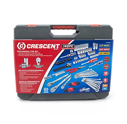 Crescent CTK148MPN 148 Piece Professional Mechanics Tool Set