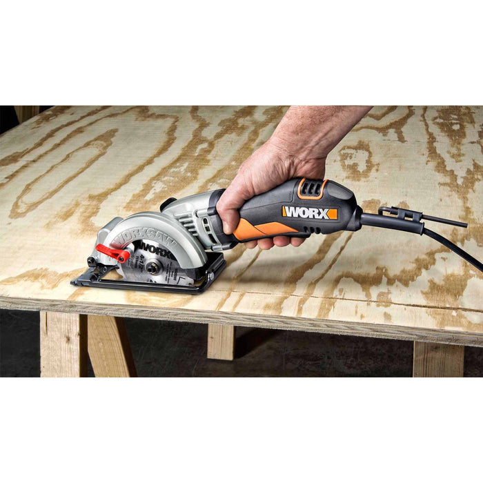 WORX Worxsaw 4-1/2-Inch Compact Circular Saw, WX429L