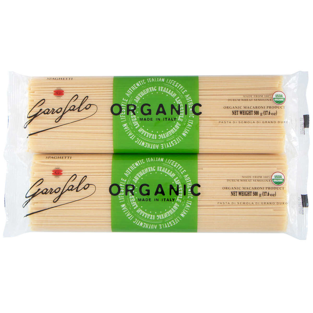 Garofalo Organic Spaghetti Noodles, 17.6 oz, 8-count