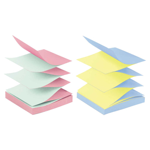 Post-it Pop-Up Notes, Alternating Marseille Colors, 3 x 3, 12-pack