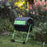 Dual Chamber Tumbling Composter with Wheel Kit