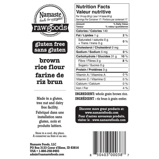 Namaste Gluten Free Raw Goods Variety Pack, 6-pack