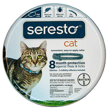 Seresto Cat Flea & Tick 8 Month Prevention