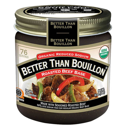 Better Than Bouillon Organic Roasted Beef Base, 16 oz