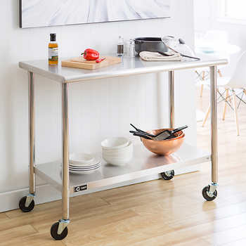 TRINITY Stainless Steel Prep Table