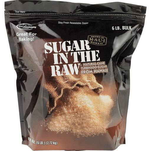 Sugar in the Raw Turbinado Cane Sugar, 6 lbs
