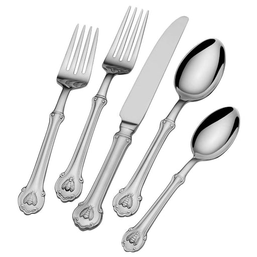 Wallace Napoleon Bee 18/10 Stainless Steel 45-piece Flatware Set