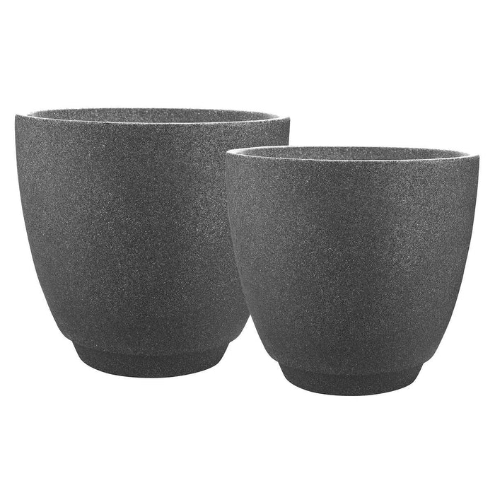 Monzonite Metro Planter, 2-pack