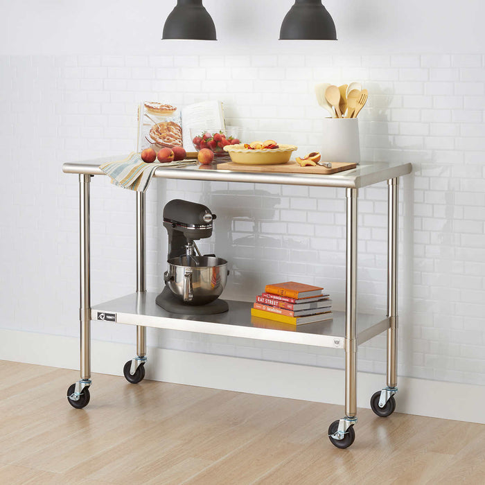 TRINITY Stainless Steel Prep Table