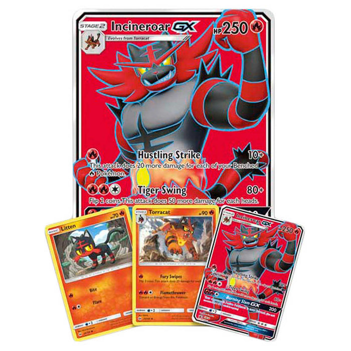 Pokémon Set of 2 Premium Collection Boxes: Decidueye-GX and Incineroar-GX