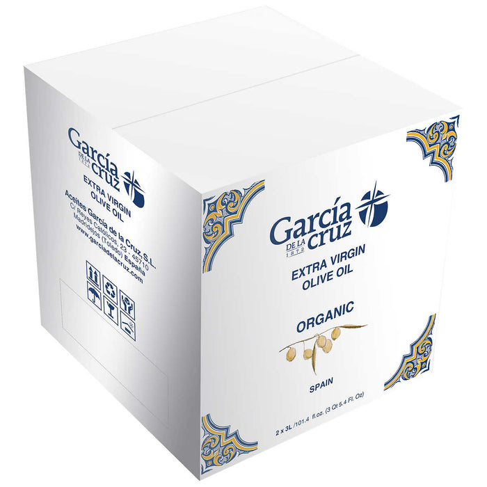 Garcia De La Cruz Organic Extra Virgin Olive Oil 3L, Tins, 2-pack