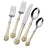 Wallace Napoleon Bee 24kt Gold Accent 18/10 Stainless Steel 45-piece Flatware Set