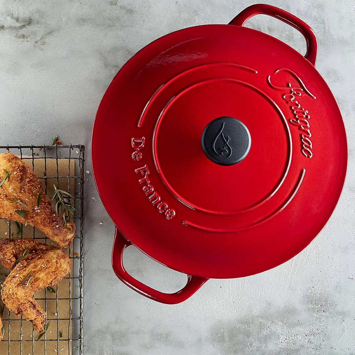 Fontignac 5.5quart Cast Iron Dutch Oven —