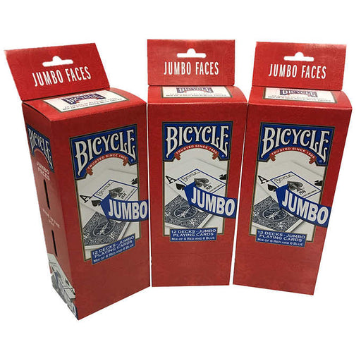 Bicycle Jumbo Playing Cards, 3-pack (36 Decks)